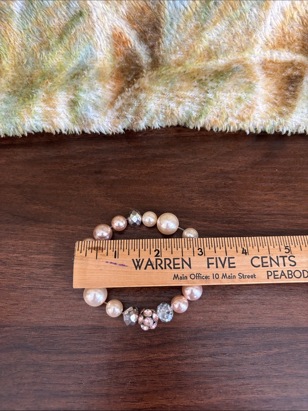 Bracelet Set Pearl and Silver Beaded- White Pearls Bundle - Picture 8 of 9